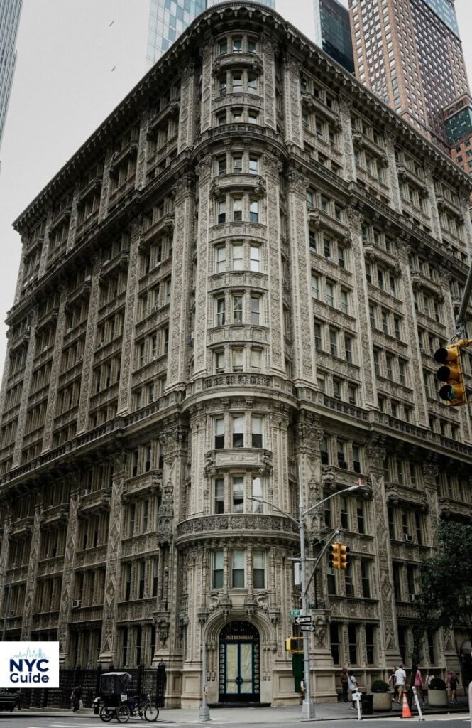 Alwyn Court ornate terracotta facade in New York
