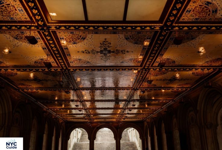 Bethesda Arcade ceiling tiles