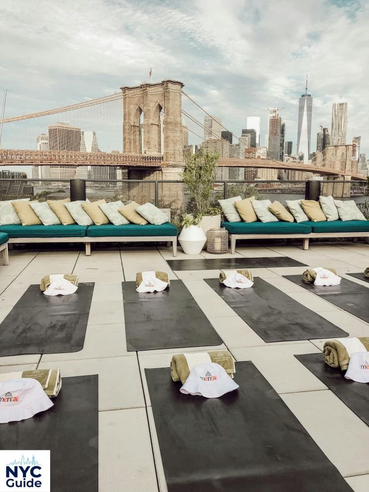 harriets rooftop hotel brooklyn bridge skyline view