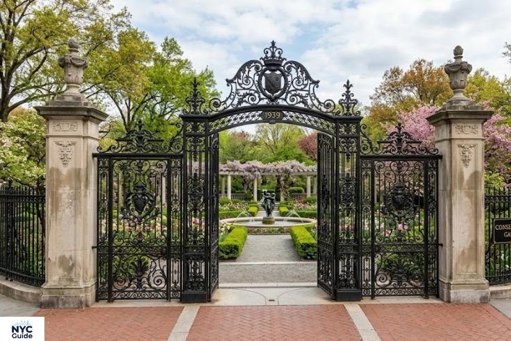 Vanderbilt Gate entrance to Conservatory Garden in Central Park