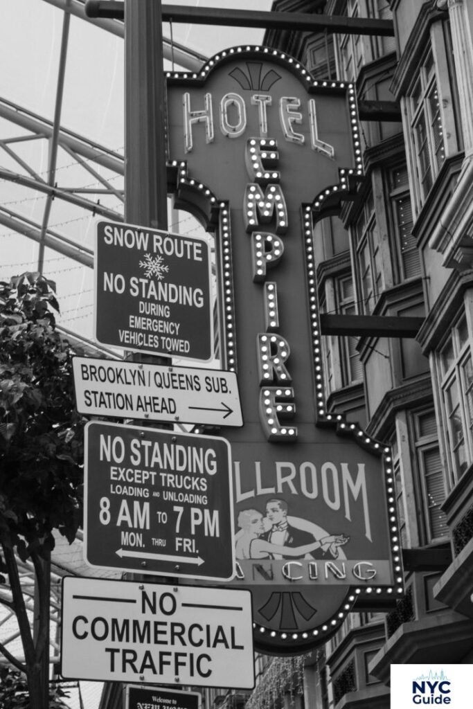 Empire Hotel NYC location