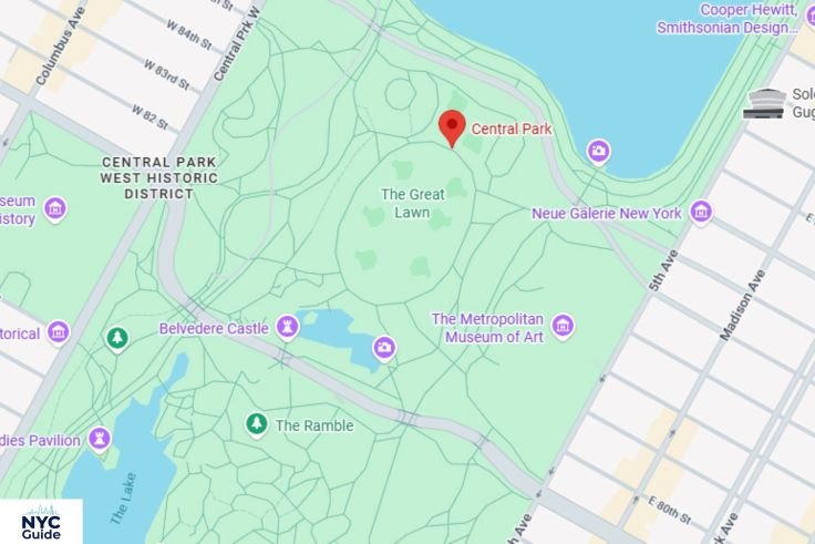 Central Park Map
