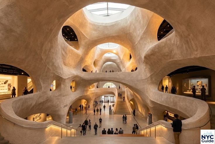 Richard Gilder Center interior at American Museum of Natural History