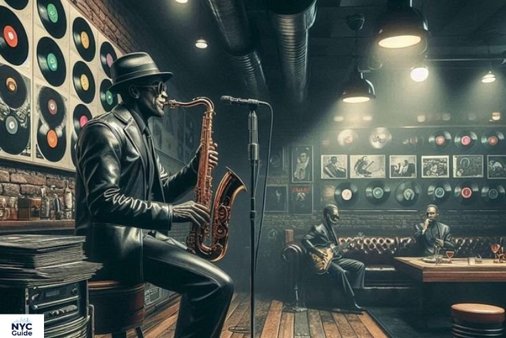 Live jazz performance in Harlem New York