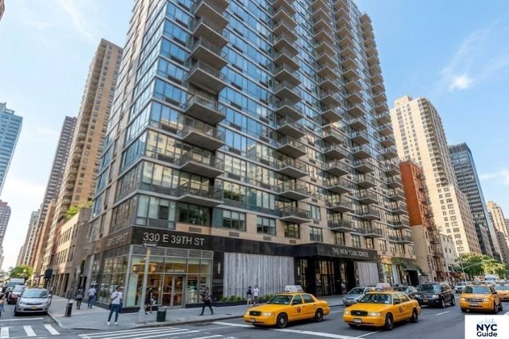 New York Tower residential building exterior in Midtown East Manhattan