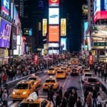 things to do on broadway nyc night view times square lights