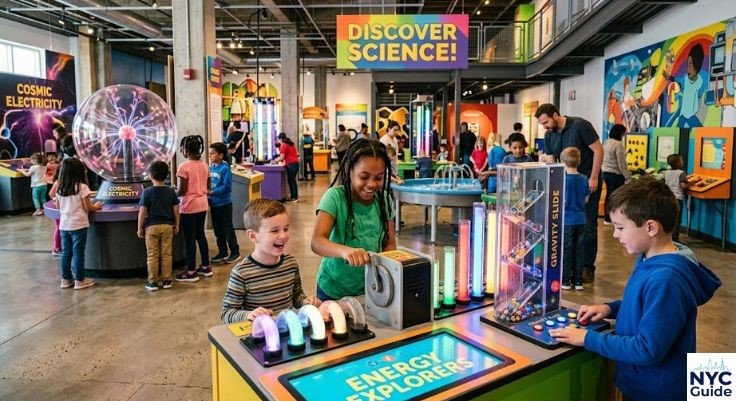 interactive science museum exhibit New York Hall of Science