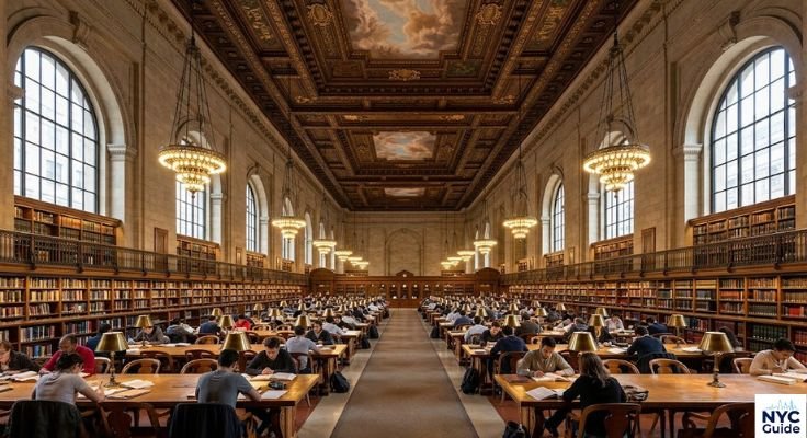 Rose Main Reading Room New York Public Library interior