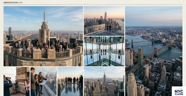 Comparison of the best NYC observation decks